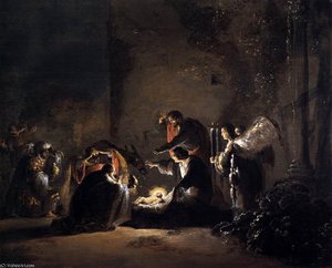 The Adoration Of The Magi — Leonaert Bramer