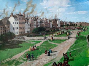 Reconstructed View Of The Tower Of London, The City Towards Tower Hill, 1750 — Ivan Lapper