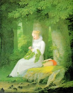The Wreath Maker — Georg Friedrich Kersting