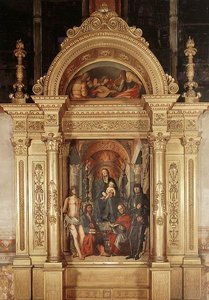 Madonna And Saints — Lorenzo Costa (the Elder)