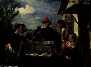 Autolycus, Scene From 'a Winter's Tale — Charles Robert Leslie