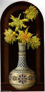 Flowers In An Eastern Vase — Sir Edward John Poynter