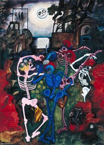 Dancing Skeletons — Edward Burra