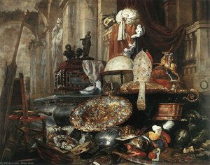 Large Vanitas Still-life — Boel Pieter (boule)