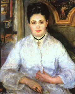 Ritratto Di Madame Chocquet — Pierre-auguste Renoir
