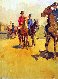 Rendez-vous De Chasse — Isaac Lazarus Israels