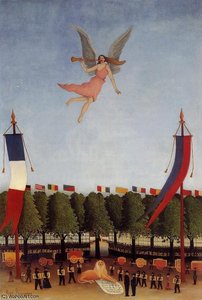 Liberty Inviting Artists At The Society Of Independent Artis — Henri Emilien Rousseau