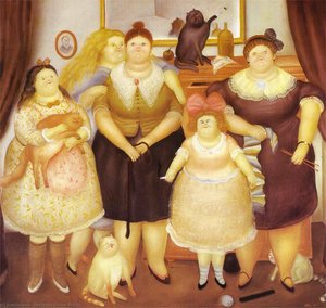 Les Soeurs — Fernando Botero