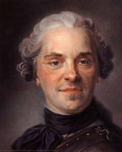 Portrait Of Maurice Of Saxony — Maurice Quentin De La Tour