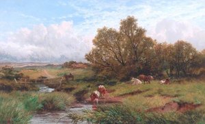 Landscape With Cows — James Peel