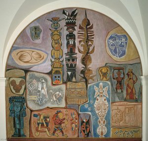 Parallels, Panel Four, Art Of The Negro Series — Hale Aspacio Woodruff