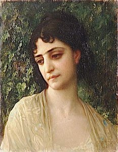 Adelaide Songeuse — Ernest Hébert (antoine Auguste Ernest Hebert)