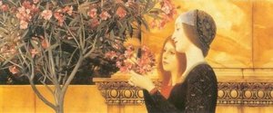 Zwei Mädchen Mit Oleander — Gustav Klimt