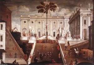 Competition On The Capitoline Hill — Agostino Tassi