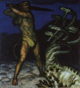 Hercules And The Hydra — Franz Ritter Von Stuck