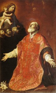 Saint Philippe Néri En Extase — Reni Guido (le Guide)