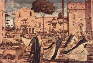 St Jerome And The Lion — Vittore Carpaccio