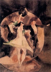 In Vaudeville. The Green Dancer — Charles Demuth
