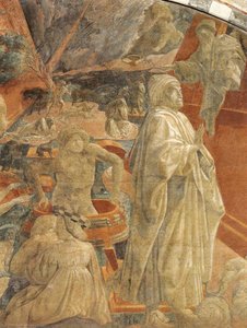 Flood And Waters Subsiding (detail) — Paolo Uccello