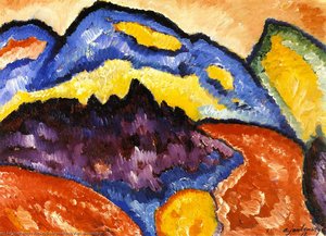 Mountains Near Oberstdorf — Alexej Von Jawlensky