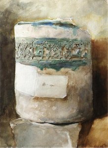 Persian Artifact With Faience Decoration — John Singer Sargent