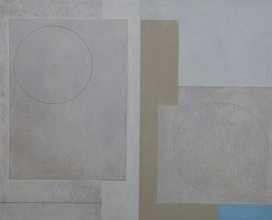 C.1943–1947 (composition Abstract Squares) — Ben Nicholson Om