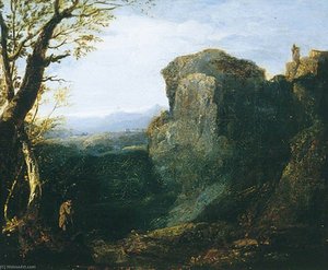 The Falls Of Tivoli — George Barret Yaşlı