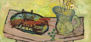 Bouquet And Lobster — Georges Braque