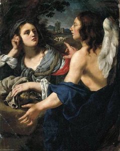 Hagar And The Angel — Alessandro Rosi