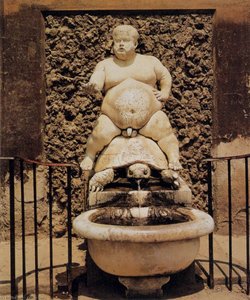 Fountain Of The Dwarf Pietro Barbino — Valerio Cioli