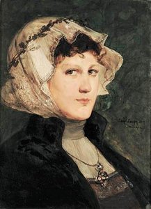 Kvinne — Eilif Peterssen