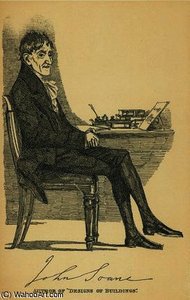 Sir John Soane — Daniel Maclise