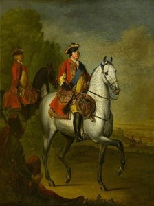 William Augustus (1721–1765), Duke Of Cumberland On A Grey Charger — David Morier