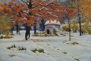 Early Snow — Konstantin Yakovlevich Kryzhitsky