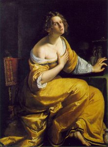Mary Magdalen — Artemisia Gentileschi