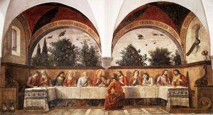 Das Abendmahl (11) — Domenico Ghirlandaio