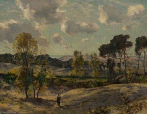 The Path To The Village — Herbert Edwin Pelham Hughes Stanton