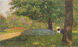 Conversation In The Park — Henri Lebasque