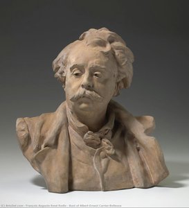 Busto De Albert-ernest Carrier-belleuse — Auguste Rodin