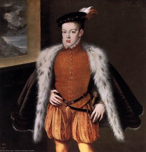 Príncipe Carlos De Austria — Alonso Sánchez Coello