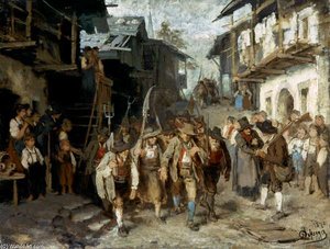 The Last Contingent — Franz Von Defregger