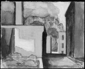 Lawrence Factory Alley Brick Wilderness — Oscar Bluemner