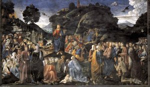 Sermon On The Mount — Cosimo Rosselli