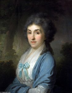 Portrait Of Ekaterina Aleksandrovna Novosiltseva — Vladimir Lukich Borovikovsky