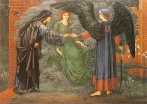 Il Cuore Della Rosa — Edward Coley Burne-jones