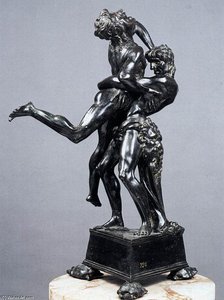 Hercules And Anteus — Antonio Del Pollaiuolo