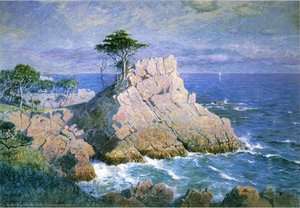 Midway Point, California (aka Cypress Point, Near Monterey) — William Stanley Haseltine