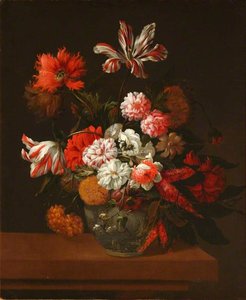 Flowers In A China Vase — Jean Baptiste Monnoyer