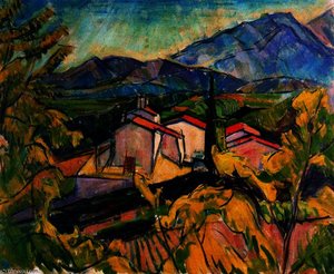 The Convent Of The Capuchinos In Céret — André Masson