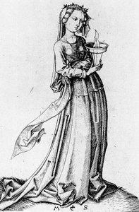 The Fourth Wise Virgin — Martin Schongauer